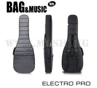 Полужесткий чехол для электрогитары Bag&Music Electro Pro Grey
