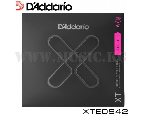 Струны для электрогитары D'Addario XTE0942