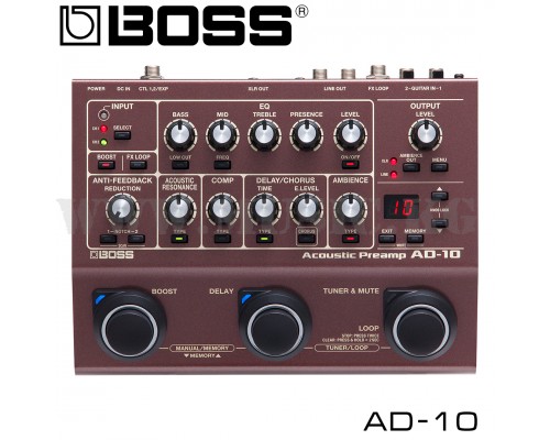 Гитарный акустический процессор Boss AD-10