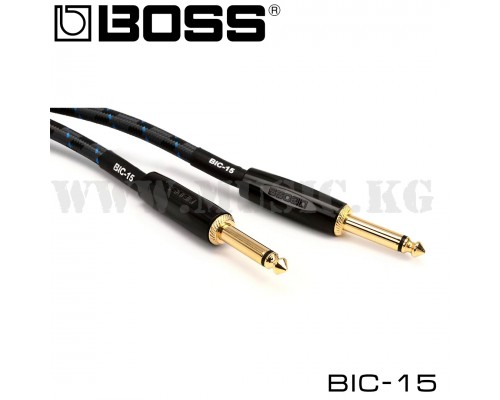 Инструментальный кабель Boss BIC-15 (4.5 м.)