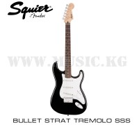 Электрогитара Squier Bullet® Stratocaster®, Laurel Fingerboard, Black