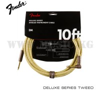 Инструментальный кабель Fender Deluxe 10' Tweed Angled