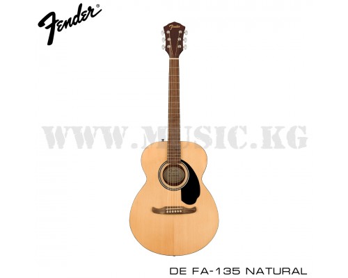 Акустическая гитара Fender Limited Edition FA-135 Concert Natural