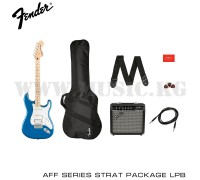Комплект Squier Affinity Series Stratocaster HSS Pack, Maple Fingerboard, Lake Placid Bluе