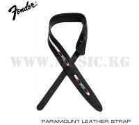 Ремень для гитары Fender Paramount Acoustic Leather Strap Black