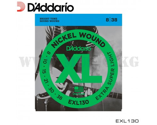 Струны для электрогитары D'Addario EXL130