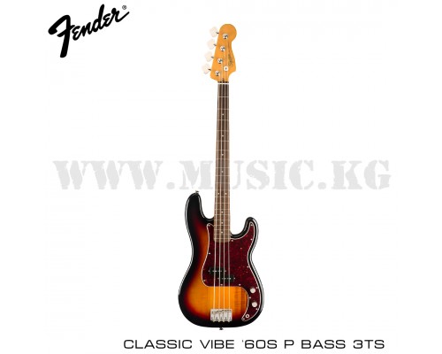 Бас-гитара Squier Classic Vibe 60s P Bass LRL 3TS