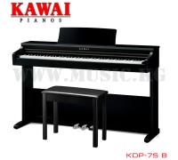 Цифровое фортепиано Kawai KDP 75 Embossed Black