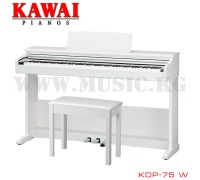 Цифровое фортепиано Kawai KDP 75 Embossed White