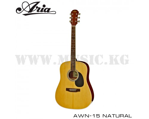 Акустическая гитара Aria AWN-15 Natural