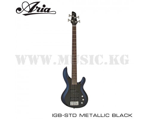 Бас-гитара Aria IGB-STD Metallic Black