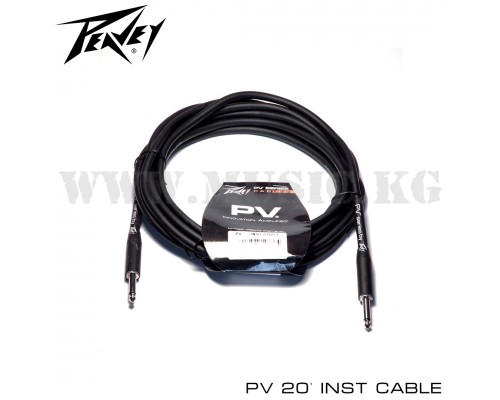 Инструментальный кабель Peavey PV 20 Inst Cable (6м)