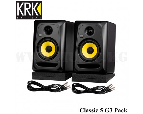 Студийные мониторы KRK Classic 5 G3 Pack (пара)