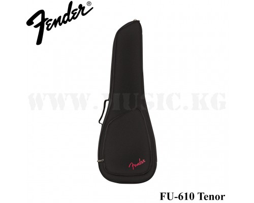 Чехол для укулеле тенор Fender  FU610 Tenor Ukulele Gig Bag, Black