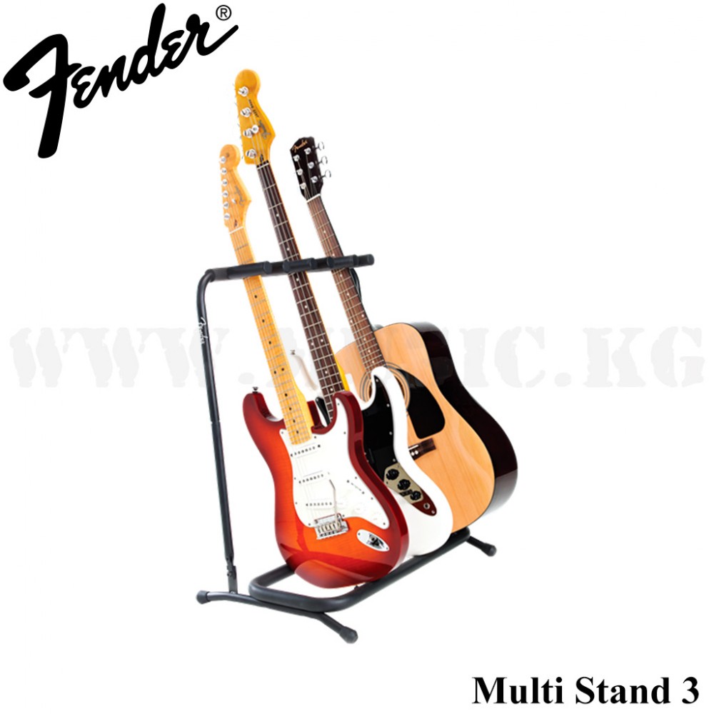 Гитарный стенд на 3 инструмента Fender Multi-Stand 3