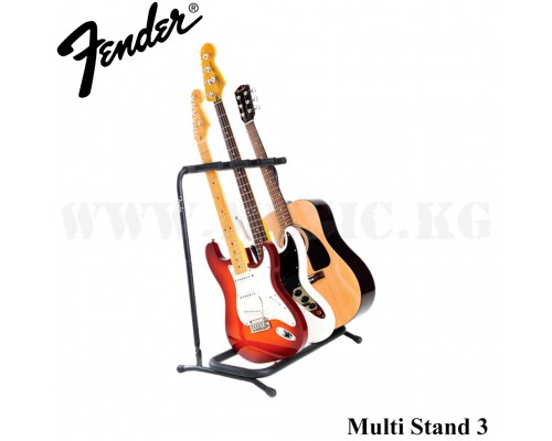 Гитарный стенд на 3 инструмента Fender Multi-Stand 3