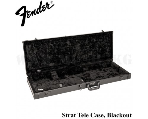 Кофр для электрогитары Fender Classic Series Wood Case - Strat/Tele, Blackout