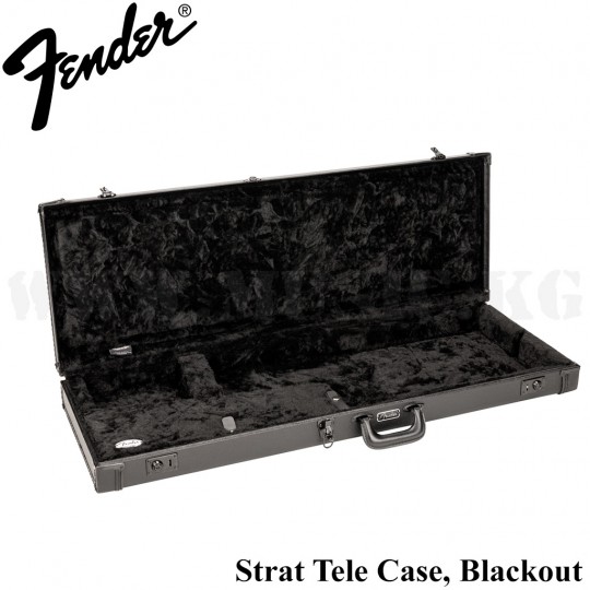 Кофр для электрогитары Fender Classic Series Wood Case - Strat/Tele, Blackout