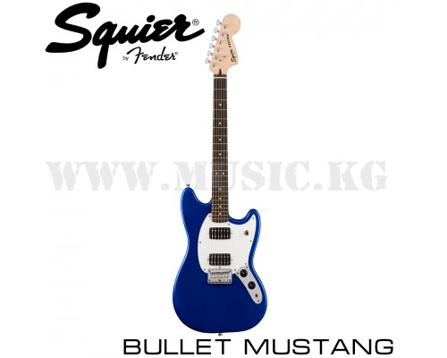 Электрогитара Squier Bullet® Mustang® HH, Laurel Fingerboard, Imperial Blue