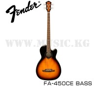 Электроакустическая бас-гитара FA-450CE Bass, Laurel Fingerboard, 3-Color Sunburst, Fender