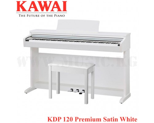 Цифровое фортепиано Kawai KDP 120 Premium Satine White