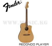 Электроакустическая гитара Fender Redondo Player, Walnut Fingerboard, Bronze Satin