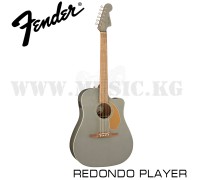 Электроакустическая гитара Fender Redondo Player, Walnut Fingerboard, Slate Satin