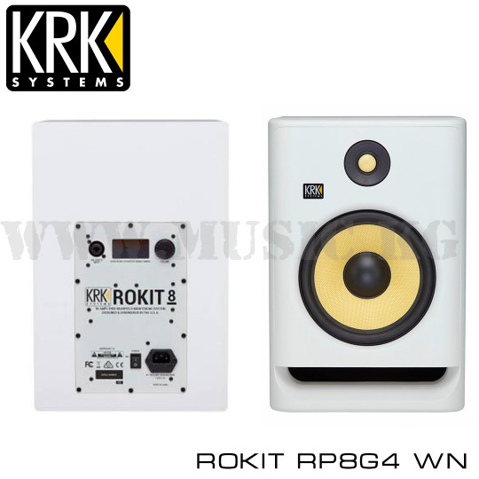 Студийные мониторы KRK Rokit RP8G4 White Noise (пара)