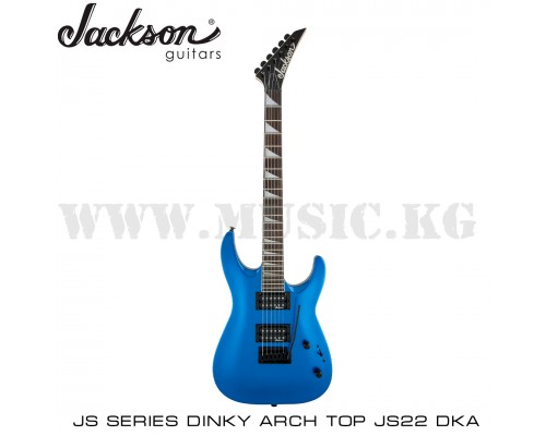 Электрогитара Jackson JS Series Dinky Arch Top JS22 DKA, Amaranth Fingerboard, Metallic Blue