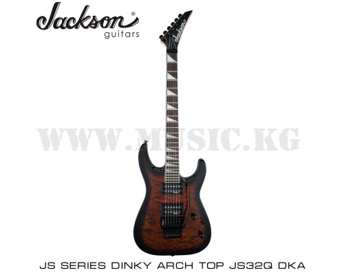 Электрогитара Jackson JS Series Dinky Arch Top JS32Q DKA, Amaranth Fingerboard, Dark Sunburst
