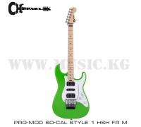 Электрогитара Charvel Pro-Mod So-Cal Style 1 HSH FR M, Maple Fingerboard, Slime Green