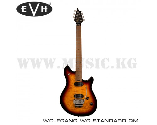Электрогитара EVH Wolfgang WG Standard QM, Baked Maple Fingerboard, 3-Color Sunburst