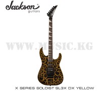 Электрогитара Jackson X Series Soloist SL3X DX, Laurel Fingerboard, Yellow Crackle