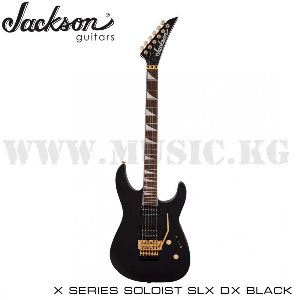Электрогитара Jackson X Series Soloist SLX DX, Laurel Fingerboard, Satin Black