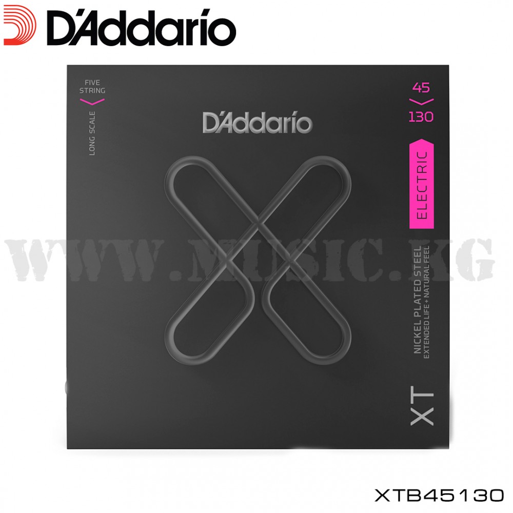 Струны для бас-гитары D'Addario XTB45130