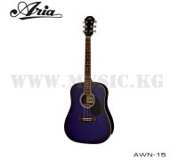 Акустическая гитара Aria AWN-15 Blue Shade