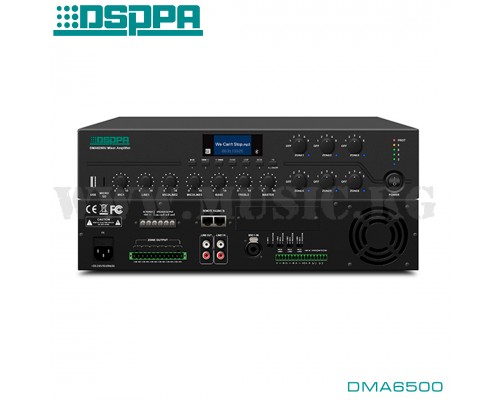 6-зонный цифровой микшер-усилитель DSPPA DMA6500U