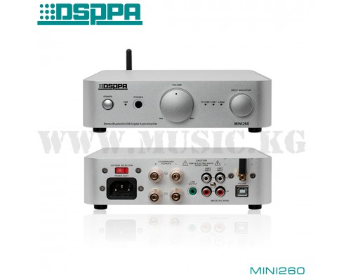 Портативный стерео-усилитель DSPPA Mini260