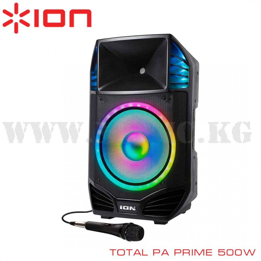 Портативная акустическая система Ion Total Pa Prime 500W (Цена по запросу)