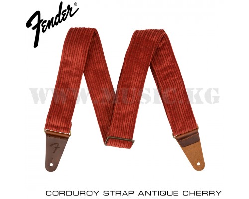 Ремень Fender Corduroy Strap Antique Cherry