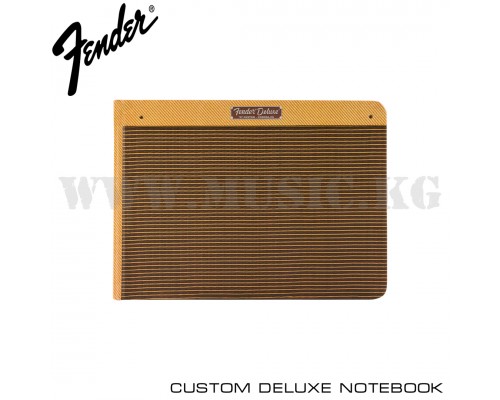 Блокнот Fender Custom Deluxe Tweed Amp Notebook