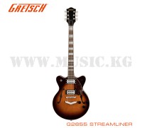 Полуакустическая гитара Gretsch G2655 Streamliner Center Block Jr. Double-Cut with V-Stoptail, Laurel Fingerboard, Forge Glow Maple