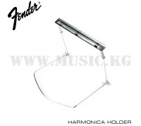Держатель для губной гармошки Fender Harmonica Holder, Stainless Steel