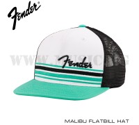 Кепка Fender Malibu Flatbill Hat, Multi-Color