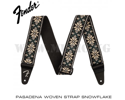 Ремень Fender Pasadena Woven Strap Yellow Snowflake