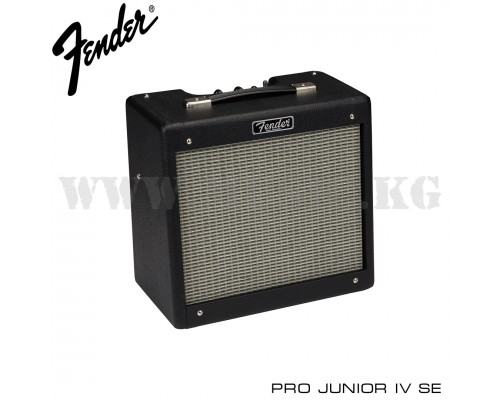 Ламповый комбоусилитель для электрогитары Fender Pro Junior IV SE, Black