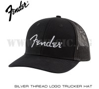 Кепка Fender Silver Thread Logo Snapback Trucker Hat