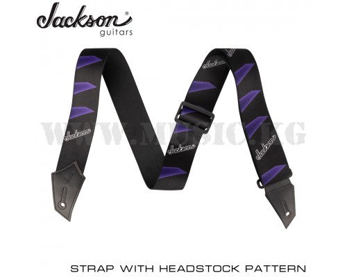 Ремень Jackson Strap with Headstock Pattern
