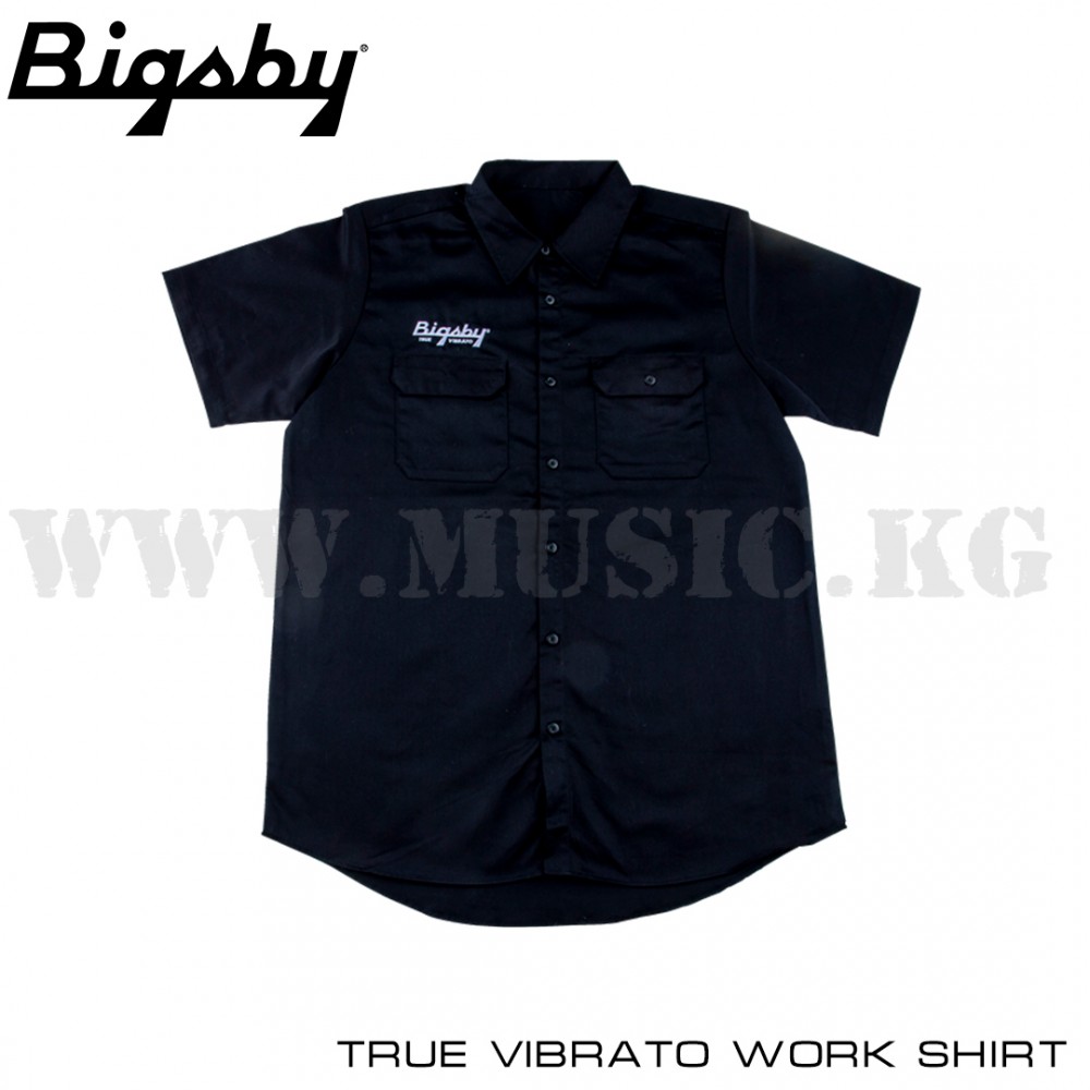 Рубашка Bigsby® True Vibrato Work Shirt, Black, L