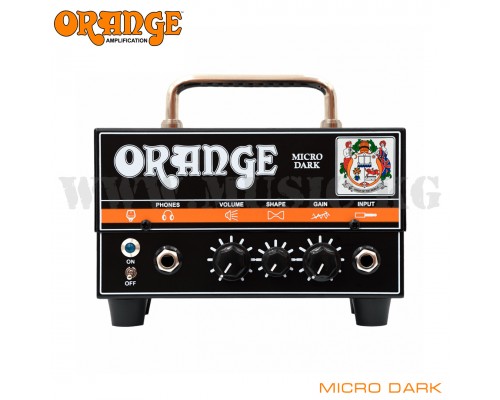 Портативный ламповый усилитель Orange Micro Dark 